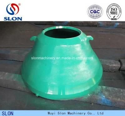 Manganese Casting Nordberg Cone Crusher Wear Parts Mantle and Concave