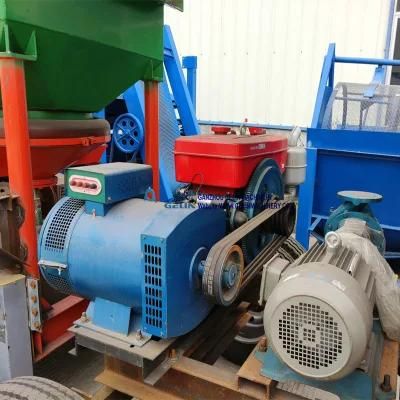 Mobile Type Gold Diamond Gemstone Washing Machine