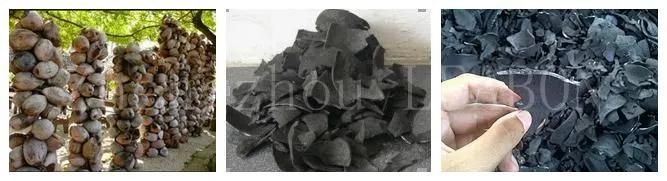 Horizontal Sawdust Wood Palm Shell Charcoal Coal Carbonization Furnace