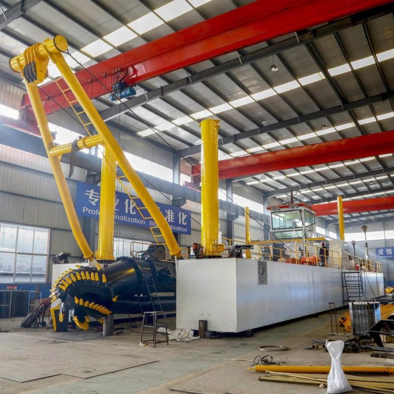 New Type Small River Sand Dredger 20inch Cutter Suction Dredger Working Capacity 5000m3/H Dredger for Sale