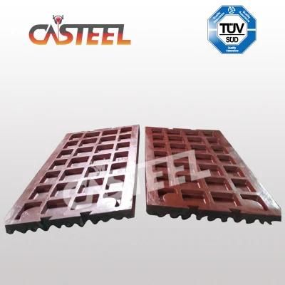 Stone Production Line Crusher Parts Sbm Pew760 Jaw Cheek Tooth Plates