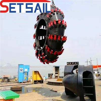 Bucket Wheel Sand Dredger with Hydraulic and Diesel Engine Power