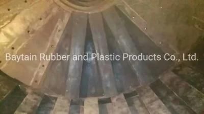 OEM High Manganese Steel Casting Wear-Resistant Ball Mill Liner Rubber Liners