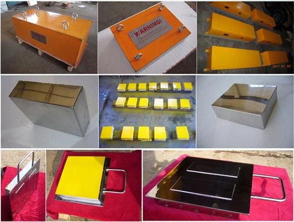 Cross Belt Magnetic Plate for Conveyor Lime Stone