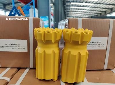 D Miningwell Normal Tungsten Carbide Bits Top Hammer Drill Rig 45mm R32 Thread Bits