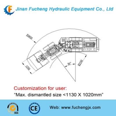 Hot sale 0.75cbm underground mining load-haul-dump truck with hydraulic engine