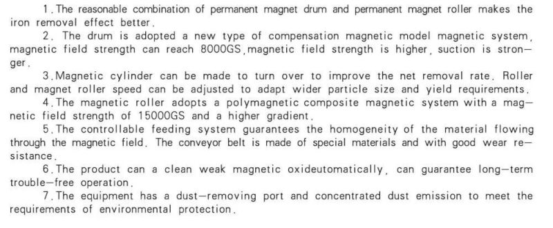 Low Price Magnetic Separator for Iron Separation