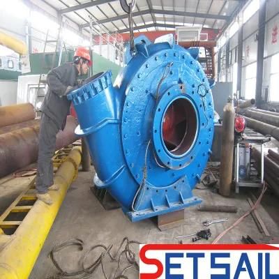 Crown Cutter Head Cutter Suction Dredging Machinery with Underwater Pump