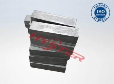 63HRC Bi-Metallic Wear Bars for Liners