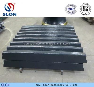 High Manganese Steel Sandvik Jaw Crusher Spare Parts Fixed/Moving Jaw Plate