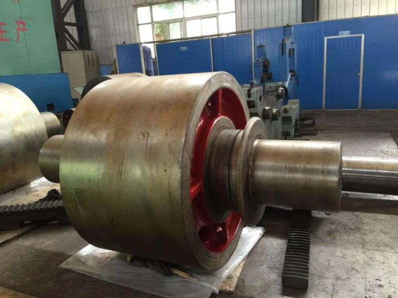 Longer Service and Lower Noise Support Roller on Site