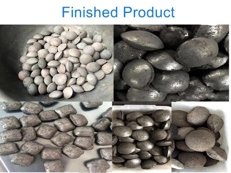 Coal and Charcoal Ball Press Powder Briquette Making Machine