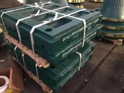 OEM Moving Jaw Plate Apply to Nordberg C95 C96 Rock Crusher Wear Parts