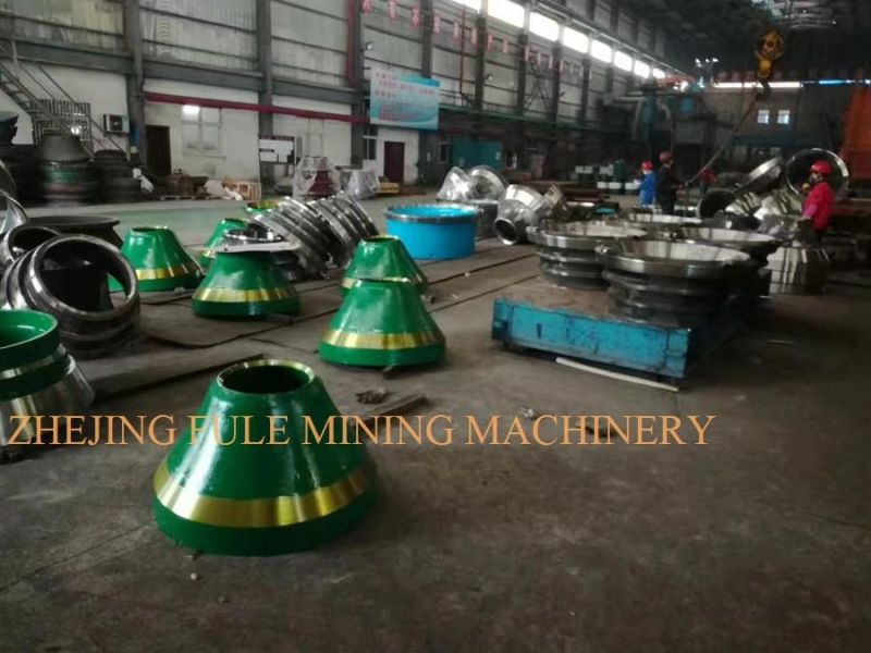 Cone Crusher Spare Parts Steel Casting Mantle