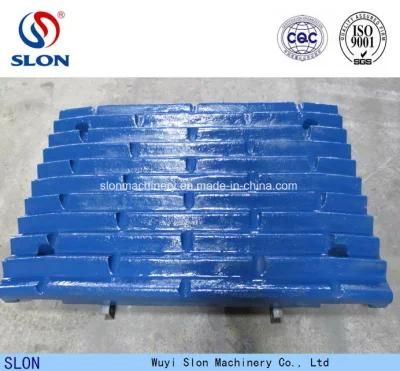 High Manganese Steel Osborn Jaw Crusher Spare Parts Fixed/ Swing Jaw Plate
