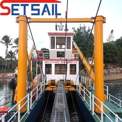 High Concentration Water Flow Cutter Suction Dredger with Diesel Engine