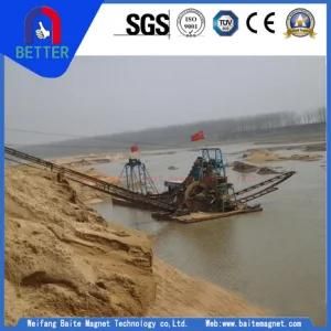 4-18m Depth Sand-Excavating Sand Dredger for Gold/Minng/Copper (WA-100)