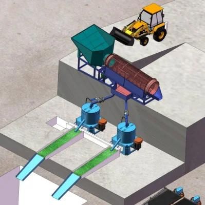 High Recovery Rate Knelson Gravity Concentrator for Gold Recovery