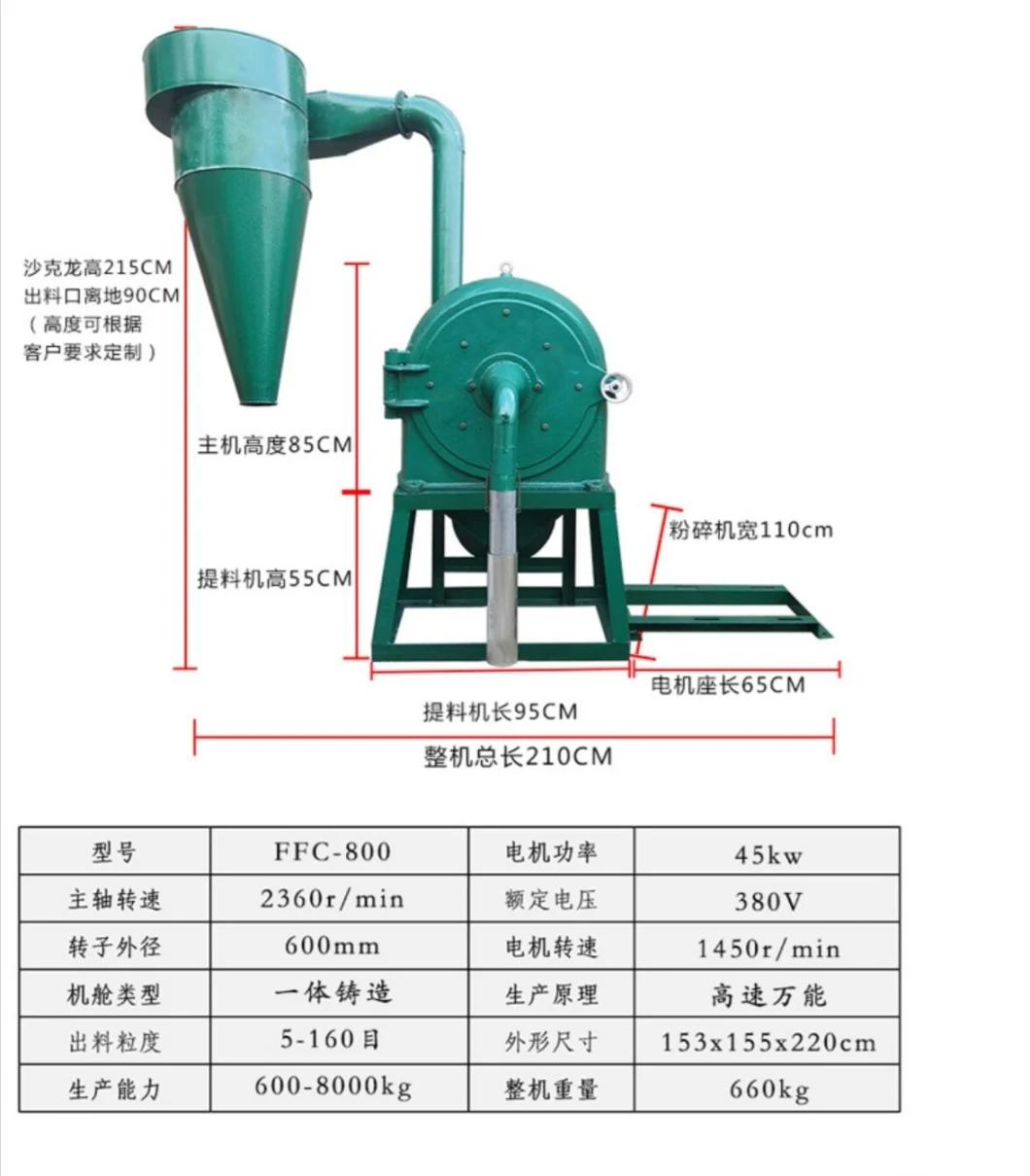Disc Pulverizer for Soyabean Maize Wheat Herbal etc FFC37 FFC45