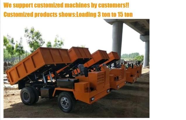 4 Ton Underground Mining Dump Truck 4X4 Dumper Truck