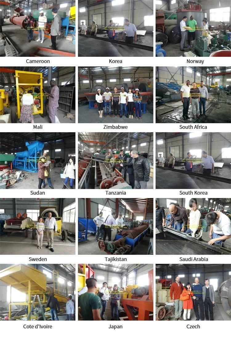 Mineral Washing Screening Mobile Gold and Diamond Washing Plant