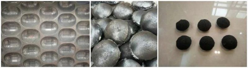 7-10t/H High Pressure Mineral Powder Coal Charcoal Ball Briquette Machine Price