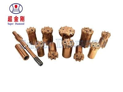 Top Hammer Rock Drill Bit with Retrac Body T51 / T60