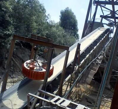 Suspension Disk Type Electro Magnetic Separator for Conveyor Belt
