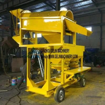 Mobile Alluvial Diamond Washing Plant with Jig Trommel Screen