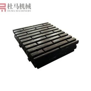 High Manganese Steel Jaw Fixed Die Mn18 for Jaw Crusher