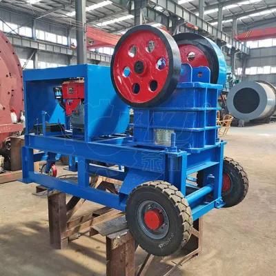 Mobile Jaw/Portable/Impact/Cone/Hammer/Roller/Stone/Rock/Limestone/Granite Crusher