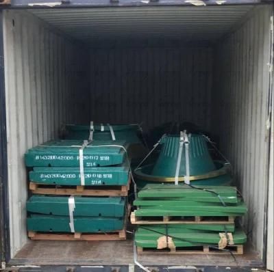Apply to Nordberg Gp500s Mantle Bowl Liner Cone Crusher Spare Parts Mn18cr2 Mn22cr2