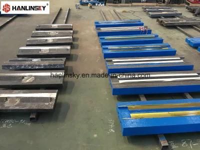 High Chrome Steel Wear Parts (Blow Bar) for Mobile Crushing Plant