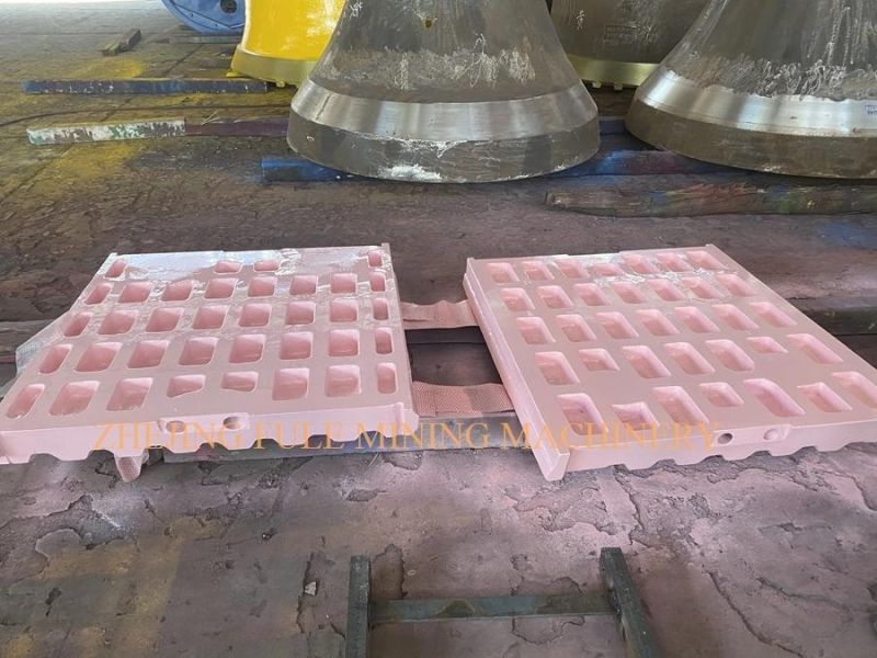 Jaw Crusher Spare Parts Jaw Plate for All Colors