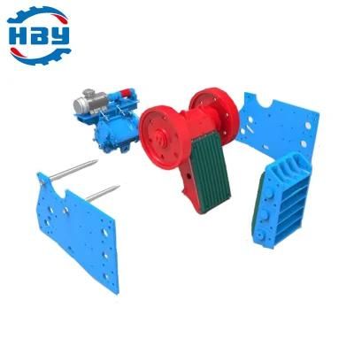 200tons/Hour Powerful Granite Stone Brick Jaw Crusher Crushing Machine Price