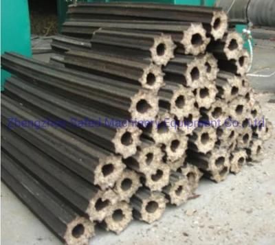 BBQ Wood Sawdust Coconut Husk Briquette Making Machine Cow Dung Charcoal Briquette Making ...