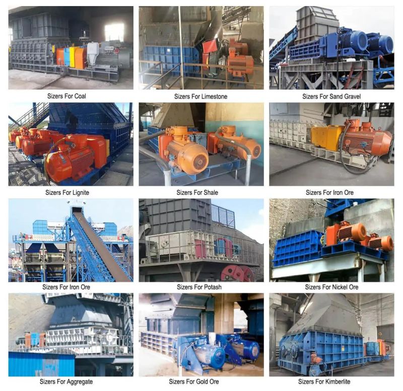 Heavy Duty Mineral Sizer Crushers Are Used For Coal In Open Pit Mine