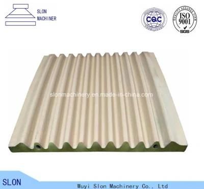 High Manganese Casting Kue-Ken Jaw Crusher Spare Parts Toggle Jaw Plate