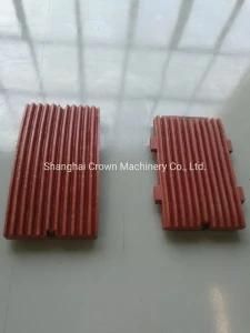 Mn18cr2 Mn13cr2 Crusher Spare Parts Fixed and Swing Jaw Plate