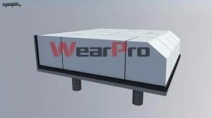 Latest Ceramic Wear Liners with Alumina Content of 95%