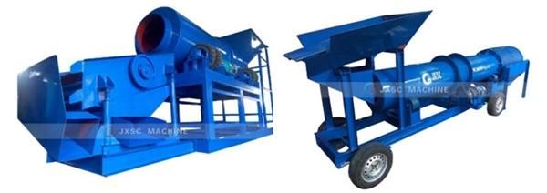 100tph Alluvial Gold Mining Process Small Gold Wash Plant for Sale