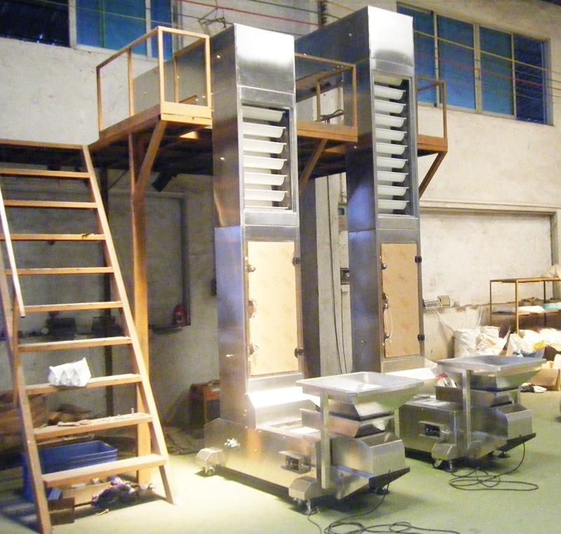 Hoisting Transport Lift Bucket Elevator Conveyor for Conveying Snack Food