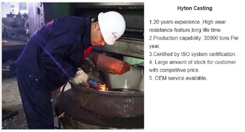 Mining Machine Parts Wear Plate Suit CV217 VSI Crusher Parts