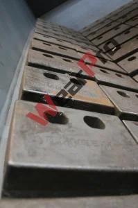 Bimetallic White Iron Wear Blocks for Bucket Maintenace