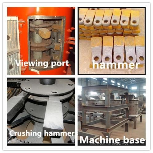 Various Model Lectric Vertical Compound Crusher Can Crusher for Getting Different Size