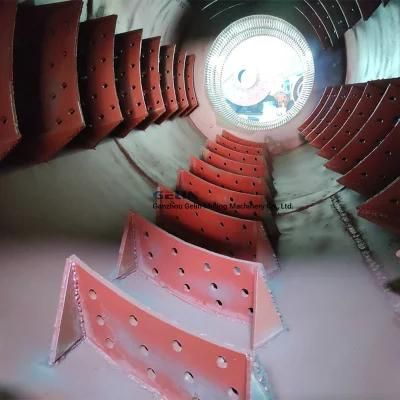 Electric Driven Gypsum Clay Ore Washing Machine Rotary Scrubber