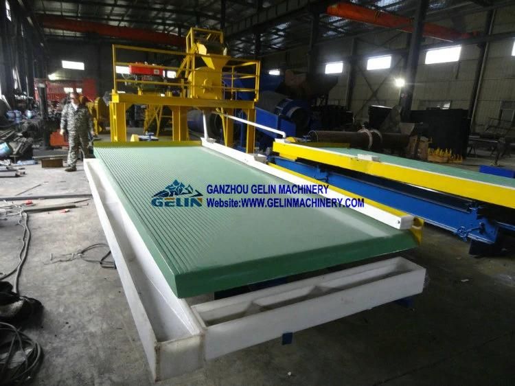 Alluvial Sand Rock Stone Gold Diamond Coltan Tin Chrome Copper Nickel Cobalt Cassiterite Tungsten Mining Process Concentrator Refining Separate Wash Machine