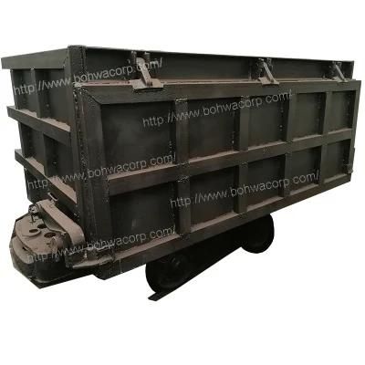 Side Dumping Railway Mine Car for Underground Mining