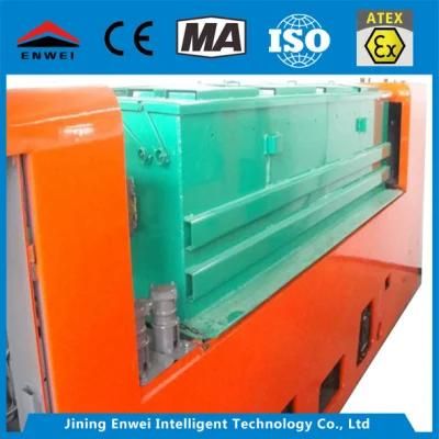 14 Ton Anti-Explosive Tunnel Railway Electrical Mine Battery Locomotive for Transportation