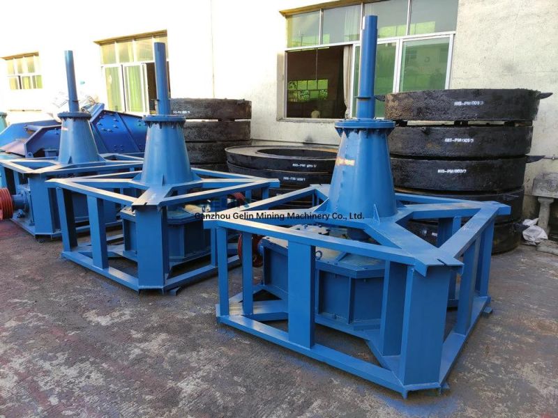 Round Gold Wet Grinding Pan Mill for Gold Separating